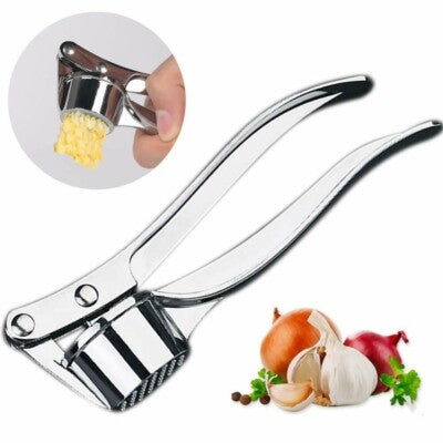 Stainless Steel Garlic Press
