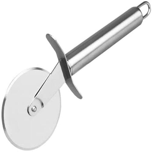Stainless steel pizza cutter
