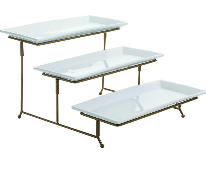 3-tier serving platter